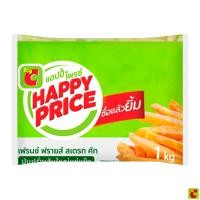 ราคา บิ๊กซีแฮปปี้ไพรซ์มันฝรั่งเส้นใหญ่แช่แข็ง1กก. (48006148520)