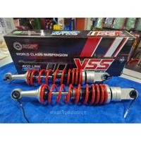 ราคา โช้คหลัง YSS แท้ รุ่น E-SERIES BLACK/RED (สีดำ-แดง) HONDA W110i (2021-2025), W125i (2023-2025) (28741054194)