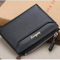 ราคา BAELLERRY ผู้หญิง ORIGINAL FOLDING WALLET หนังสีดํา LUIPA WA571B5 TEENAGER รีเซ็ตการ์ดสล็อตขนาดเล็ก COIN ZIPPER MINI SHORT BATAM SIMPLE เกาหลี (22630719099)