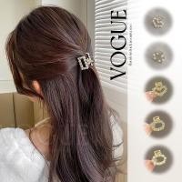 ราคา Vogueพร้อมส่ง กิ๊บติดผมแบบครึ่งผูกสําหรับผู้หญิงขนาดเล็กผมม้าด้านประณีตขนาดเล็ก (VO-51) (29692291448)