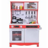 ราคา 'POLLY' ชุดครัวไม้สีขาว-แดง ของเล่นบทบาทสมมติ ครัวไม้ ทำอาหาร งานคุณภาพดี (5532136163)
