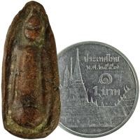 ราคา พระปางเปิดโลกยืนตอเม็ดทองหลาง กำแพงเพชร (1-A) เนื้อดินสีน้ำตาลเข้ม-หายากสุดๆ (7956982199)