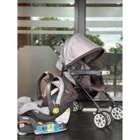ราคา รถเข็นเด็ก พร้อมคาร์ซีท Chicco Neuvo Travel System (27390551949)