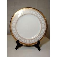 ราคา Noritake CHATELAINE GOLD bone china JAPAN Dishwasher Safe 4802 Accent/Salad Plate (22182585631)