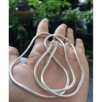 ราคา สร้อยลายกระดูกงู(เงินแท้ 92.5%) 2 สลึง/1บาท/ 2 บาท (1755245439)