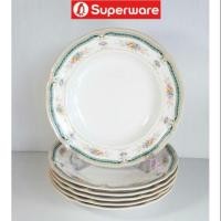 ราคา จานทรงลึก8"=6ชิ้น ลายการ์เด็น ฮิล ซุปเปอร์แวร์เกรดA (1918677297)