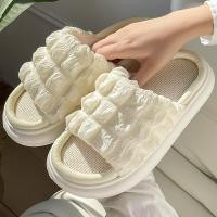 ราคา ใหม่รองเท้าแตะลินินญี่ปุ่น ใส่เดินในบ้าน รองเท้าสลิปเปอร์ หนานิ่มใส่สบาย กันลื่น (SH-1-13) (14885470237)