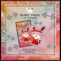 ราคา แผ่นน้ำหอมปรับอากาศ กระต่าย กลิ่น champion (น้ำหอมDavidoff) (25822776192)