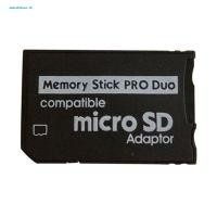 ราคา [makabakaa] Micro SD TF to MS Pro Duo Reader Memory Stick Adapter Converter Card สําหรับ PSP (54751927473)