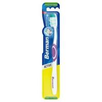 ราคา Berman Active Soft แปรงสีฟัน เบอร์แมน แอคทีฟ หัวแปรงมาตรฐาน (12735649611)