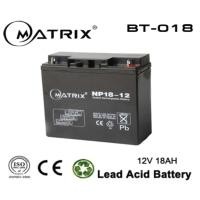 ราคา MATRIX 12v 18Ah Battery UPS BT018 เครื่องสำรองไฟ UPS แบตเตอรี่ แบตสำรองไฟ แบตชาร์จ (24725639686)