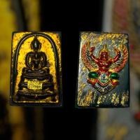 ราคา พระสมเด็จพิมพ์พุดซ้อนหลังครุฑลงยา(ราคาต่อองค์),พระสมเด็จพิมพ์พุดซ้อน (18903886601)