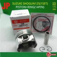 ราคา Suzuki Shogun 125 (คุณภาพสูง) ชุดลูกสูบ+แหวน (STD/150/175/200) (Pin 14mm) (52653611216)