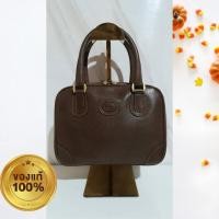 ราคา กระเป๋าGucciกุชชี่มือสองแท้ หนังแท้วินเทจสีน้ำตาลมือสองสภาพสวยซับในเVelvet กับซองซิบด้านในซับในแบรนด (3089927236)