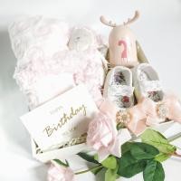 ราคา ชุดกล่องของขวัญพรีเมี่ยมฉลองเดือนแรก/วันเกิดสําหรับเด็กทารกผู้หญิง (24929110049)