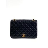 ราคา Chanel Vintage Lambskin Leather CC Flap Shoulder Bag ของแท้100% ถ่ายจากสินค้าจริง (23074619825)