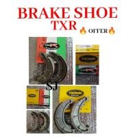 ราคา SUZUKI TXR BRAKE SHOE LINING BRAKE (ซับเบรค)รองเท้าเบรกหลัง (49305926360)