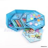 ราคา กล่องดินสอสีหมุนได้ 4 ชั้นคุณภาพสูง 46 สีสําหรับเด็ก (24996547424)