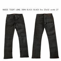 ราคา NUDIE TIGHT LONG JOHN BLACK BLACK (9770416225)