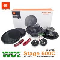 ราคา JBL Stage เครื่องเสียงรถยนต์ ลำโพงเสียงกลางแหลม 2 ทาง ดอกลำโพง6.5นิ้ว (แยกชิ้น ) 150watts. JBL รุ่น STAGE 600C (14083022298)