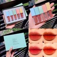 ราคา ลิปจุ่มโทนอิฐ (❌saleออก❌) เซทลิปโทนฮิต 5 แท่ง 5 สี ของแท้100% พร้อมส่ง!! (3604577356)