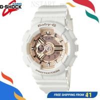 ราคา GA Baby-G BA110 นาฬิกาข้อมือสีชมพู Ga 110 นาฬิกาสปอร์ตผู้หญิง นาฬิกา อุปกรณ์เสริมสายเรซิน w654 (44605385367)