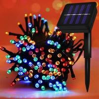 ราคา ไฟสายโซลาร์เซลล์ LED 7 เมตร 50 ดวง 8 รูปแบบ ไฟสายโซลาร์เซลล์กันน้ำ ตกแต่งสวน งานแต่งงาน งานปาร์ตี้ (28332402284)