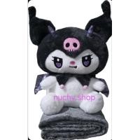 ราคา ตุ๊กตาผ้าห่มคุโรมิและมายเมโลดี้พร้อมผ้าห่มขนาด 3×5 ฟุต (26135825688)