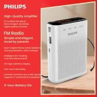 ราคา Philips Portable Speaker พร้อมไมโครโฟนแบบคาดศีรษะสําหรับครู (26334413139)