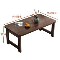 ราคา โต๊ะกาแฟพับได้ห้องนั่งเล่นอพาร์ทเมนต์ขนาดเล็กในครัวเรือนโต๊ะเล็กไม้เนื้อแข็งโต๊ะน้ำชาห้องนอนคอมพิวเ (26311774743)