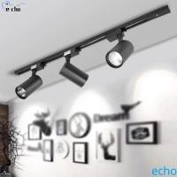 ราคา PIVOT LED Track Light,พื้นผิวติดตั้งTrack Light Rail Spotlight, Warm White/White/Natural White หมุน 12/20/30W 220V Track Lightingห้องครัว (42428855592)