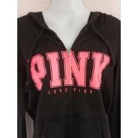 ราคา ⚡SALE⚡ Victoria's Secret ฮู้ดดี้สีดำ สกรีน Pink สีชมพู ไซส์ XS (18564693865)