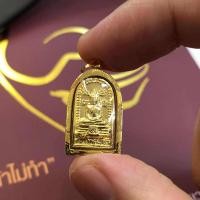ราคา จี้หลวงพ่อโสธร แปดริ้วหลังนางกวัก กรอบทองแท้90% (41003641382)