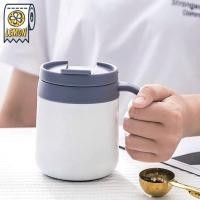 ราคา coffee mug stainless steel แก้วน้ำสแตนเลสเก็บอุหภูมิหูจับ (20631456519)
