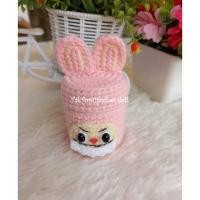 ราคา ตุ๊กตาไหมพรม เคสยาดมหงส์ไทย ขนาด 25 กรัม,40 กรัม ลายบูบู้สีชมพู (28555920159)