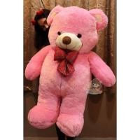 ราคา ตุ๊กตาหมีขนนุ่ม ตัวใหญ่ 1 เมตร งานป้ายน่ารักมาก (หมีขนปุยโบว์สก็อต) (4965170625)