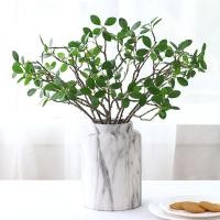 ราคา อุปกรณ์ใบไม้มะกอกสีเขียวเทียมปลอมใบมะกอกตกแต่งบ้านอุปกรณ์ช่อดอกไม้ (40016280101)