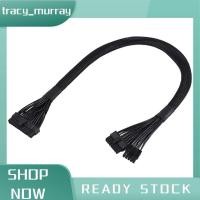 ราคา tracy_murray 14 + 10Pin ถึง 24 Pin ATX สายไฟ 20 + 4 พิน PC PSU เมนบอร์ดสายสําหรับ AX1500I AX1200I AX860I AX760I (43052553787)