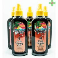 ราคา Caribbean Breeze SPF 4 Dark Tanning Oil, 8.5 oz (250 ml) (4552021447)