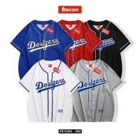 ราคา เสื้อแฟชั่น เสื้อกีฬาเบสบอล หมายเลข50 โอเวอร์ไซส์ มีกระดุมจริง (48706182273)