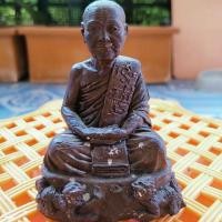 ราคา รูปหล่อบูชาหน้ารถ2.5นิ้ว รุ่นแรกหลวงปู่อั้น อภิปาโล วัดธรรมโฆษก (โรงโค) จ.อุทัยธานี ปี 2551 (7032895226)