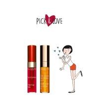 ราคา Clarins Pick&Love ขนาดเดินทางลิปออยล์เเพ็คคู่ Instant Light Lip Comfort Oil DUO 2x 2.8ml. 01/02 (7990754525)