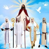 ราคา Jesus & Shepherd พระเยซู กับ คนเลี้ยงแกะ ชุดประจำชาติอาหรับ ไม้เท้าคนเลี้ยงแกะ (28867764250)