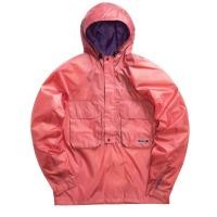 ราคา SLUM LTD - STUSSY DRIFT PULLOVER JACKET Pink (8833680610)