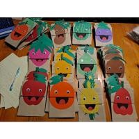 ราคา ถุงมือกระดาษเล่านิทานชุดผลไม้ต่างๆ(เหมาะสำหรับซื้อน้อยชิ้น) (23918089833)