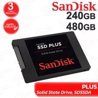 ราคา SanDisk PLUS Solid State Drive SATA 2.5" [SDSSDA] เอสเอสดี [240GB, 480GB] ของแท้ ประกันศูนย์ 3ปี (40955865342)