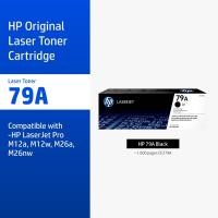 ราคา [ส่งด่วน] HP 79A Black Original LaserJet Toner Cartridge | ตลับหมึกเลเซอร์สีดำ (1956248964)