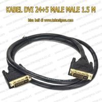 ราคา สาย 1.5M DVI 24+5 ม. - สาย DVI-i TO DVI-i ตัวผู้-ตัวผู้ 1.5 เมตร (40005788350)