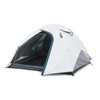 ราคา เต็นท์ตั้งแคมป์สำหรับ 3 คนรุ่น MH100 FRESH & BLACK QUECHUA CAMPING TENT MH100 - 3-P - FRESH&BLACK (4453297849)