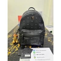 ราคา [สินค้ามือสอง] MCM กระเป๋าเป้ (มาพร้อมพวงกุญแจ) กระเป๋าสะพายหลัง รุ่น MCM Backpack Black (29491317731)